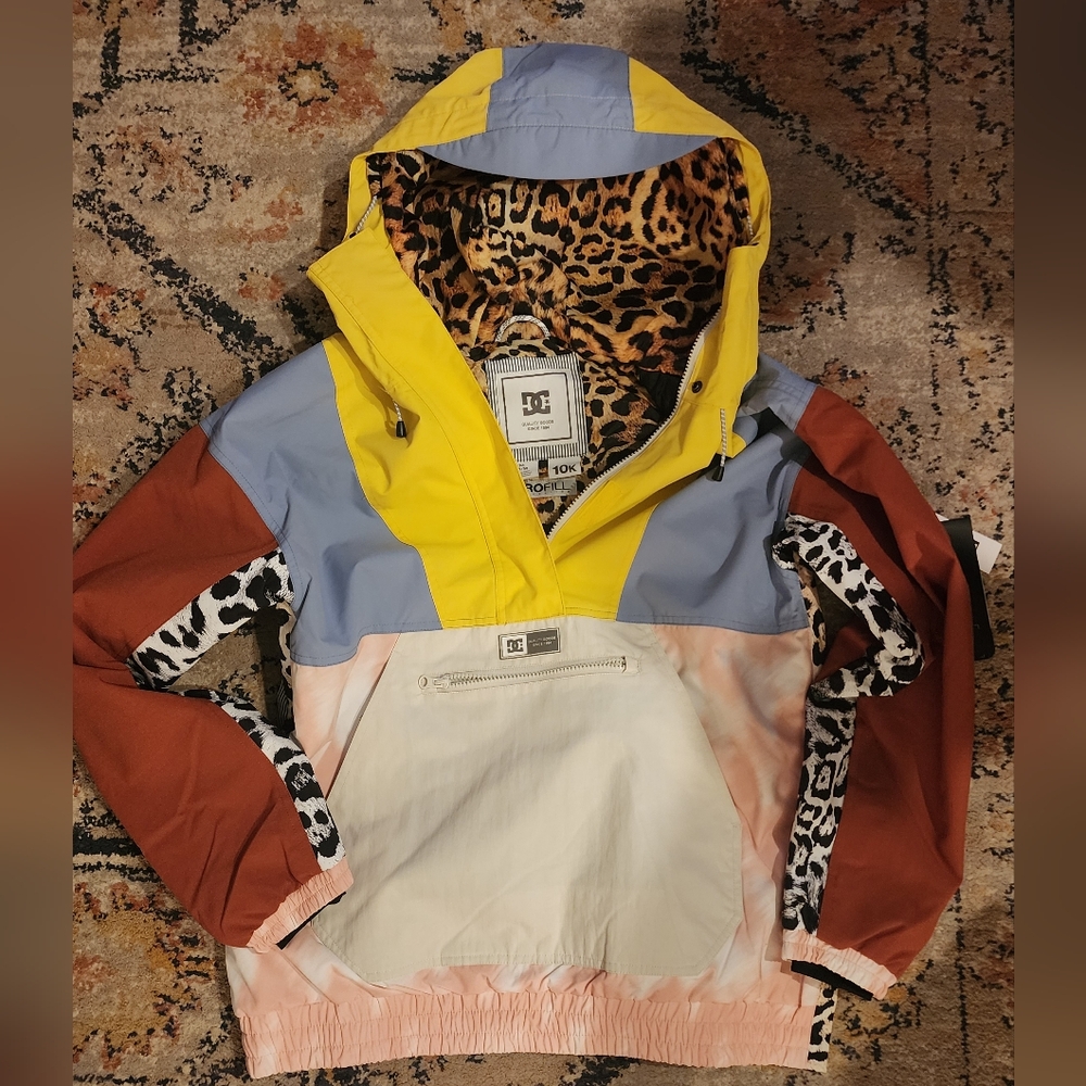 DC SHOES Chalet Womens Anorak Snow Jacket size M
